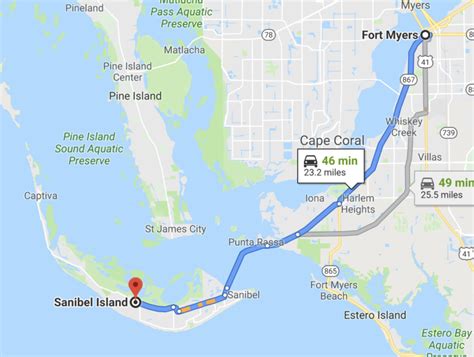 Sanibel Island From Fort Myers Airport: A Quick Guide