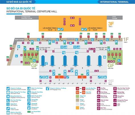 Tan Son Nhat Airport Map And Terminal Guide