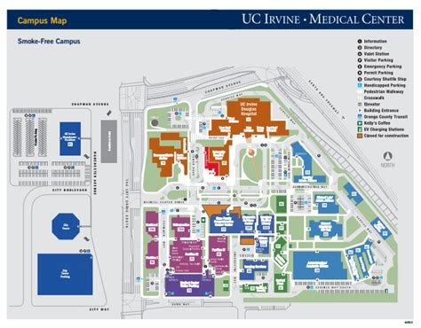 Uci Medical Center Map And Directory Guide