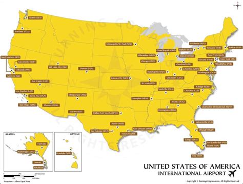 Us Airports Within 200 Miles Of Major Hubs