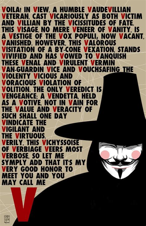 V For Vendetta: 7 Quotes That Define The V Speech