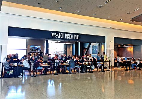 Wasatch Brew Pub Slc Airport Dining Gem