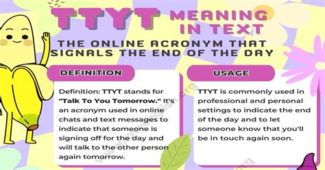 What Does Ttyt Mean In Texting And Online Slang