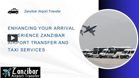 Zanzibar Airport Transfer Services And Taxi Options Explained